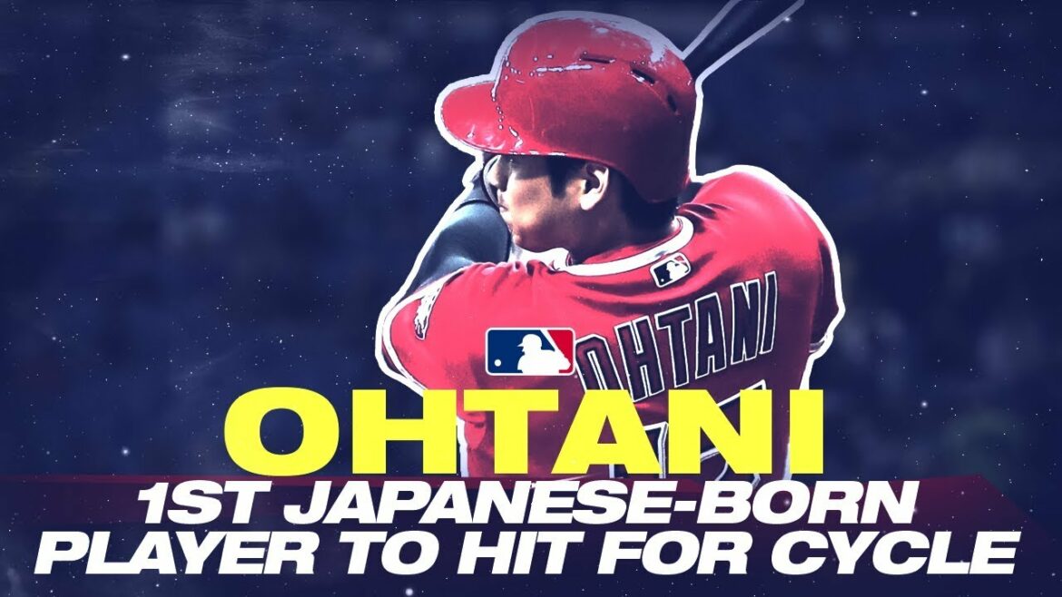 Shohei Ohtani frappe pour un cycle historique !