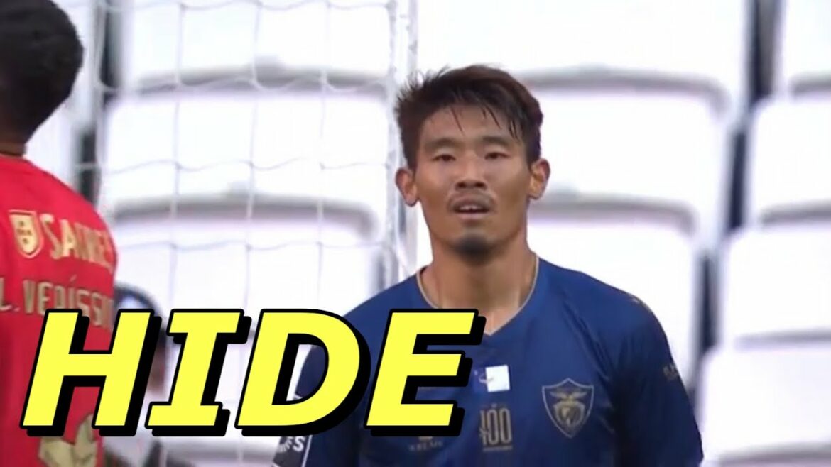 "Il est dans une autre dimension" Hidemasa Morita démontre sa présence face à la puissance Benfica !! Benfica contre touches...