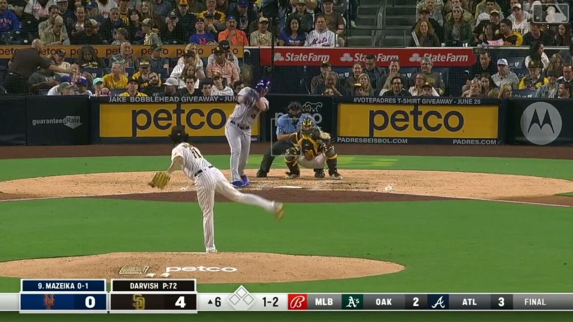 Yu Darvish 5e victoire avec un excellent lancer sans concéder 7 manches contre les Mets, qui ont le pourcentage de victoires le plus élevé de la ligue!