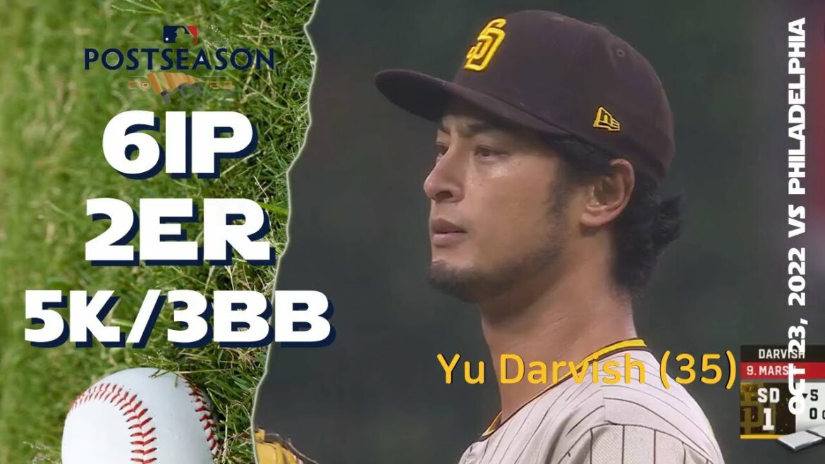 [NLCS] Darvish Yu (Y) | 23 octobre 2022 | Faits saillants de la MLB