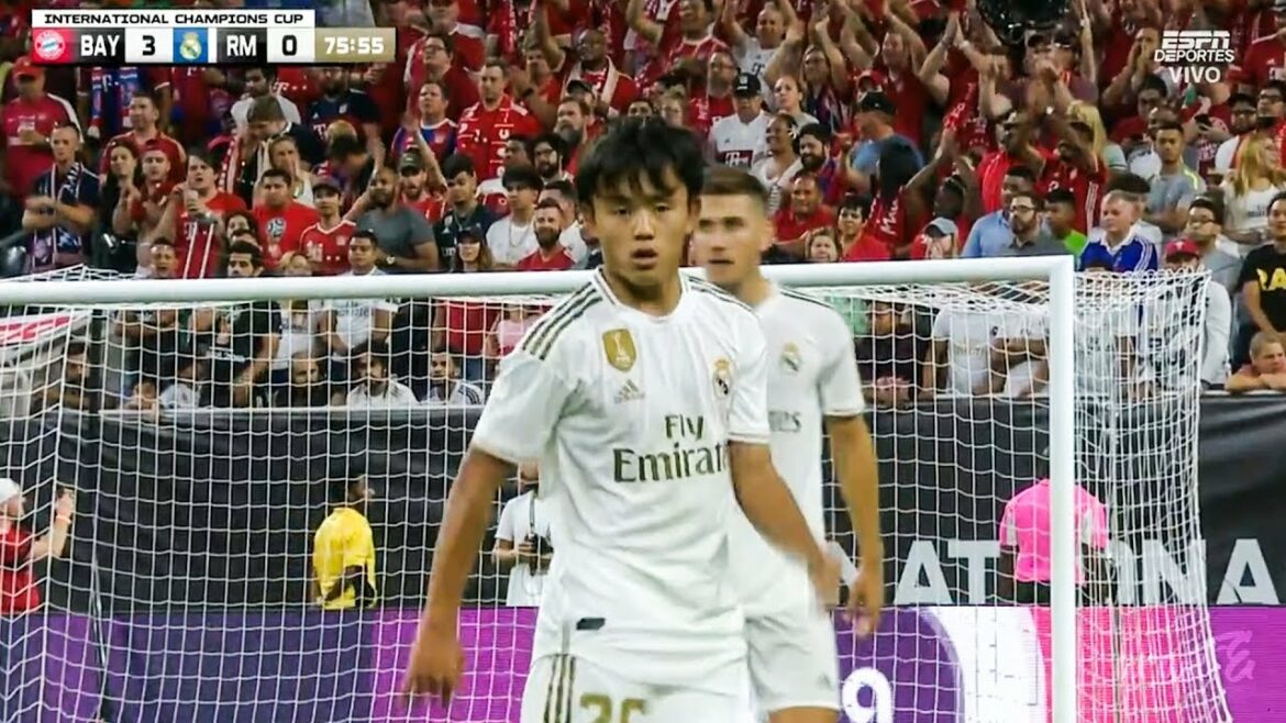 Takefusa Kubo vs Bayern Munich (Début) 21/07/2019 HD