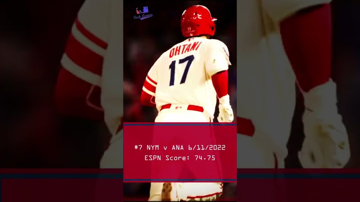 #7 Top 12 des jeux Shohei Ohtani de 2022 : Triple menace |  12 jours de Shohei Ohtani