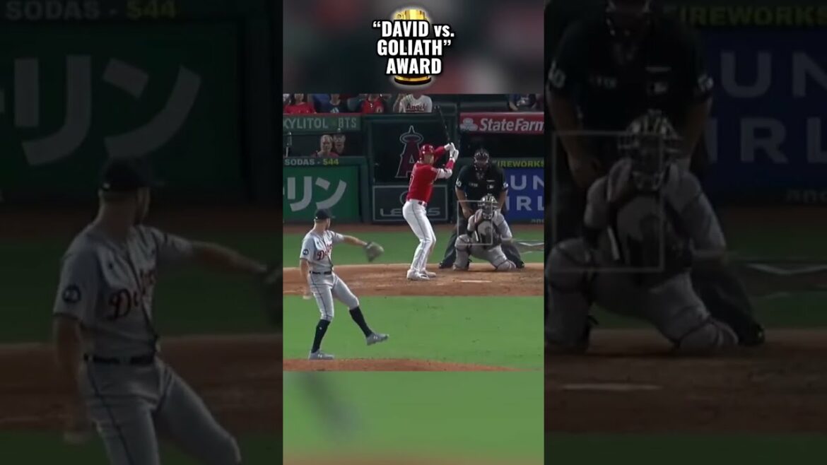 Le prix « David contre Goliath » : Kody Clemens contre Shohei Ohtani 🏆#shorts