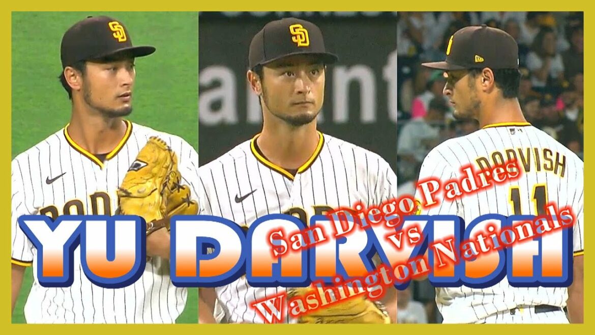 * Pour ceux qui veulent connaître le déroulement du jeu[Avec Padres Darvish]19 août pitching all pitchs & Highlights_National game_Yu Darvish_Padres vs Nationals