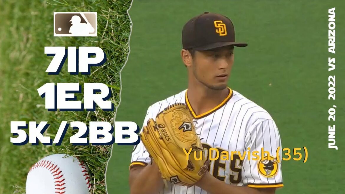 Yu Darvish Yu Darvish Oui | 20 juin 2022 | Faits saillants de la MLB