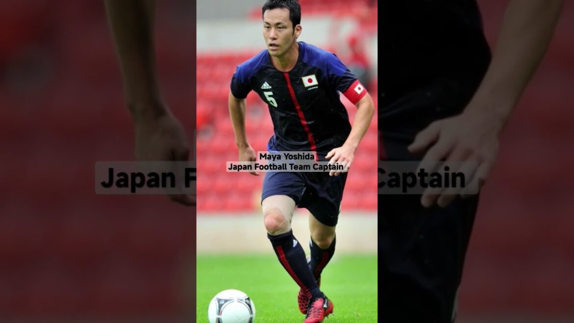 Maya Yoshida Capitaine de l'équipe de football du Japon #short #short_video #football