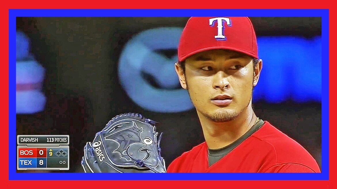 Yu Darvish ne rate plus aucun coup sûr et aucune course "9e manche version non coupée" 10.5.2014 / Yu Darvish / Texas Rangers