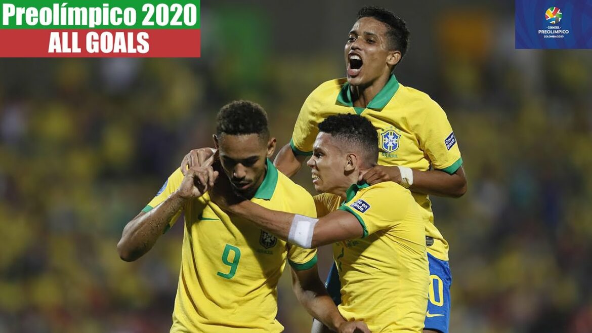 Pré-Olympique CONMEBOL 2020 en Colombie.  Tous les objectifs.