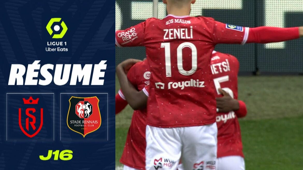 STADE DE REIMS - STADE RENNAIS FC (3 - 1) - Résumé - (SdR - SRFC) / 2022-2023