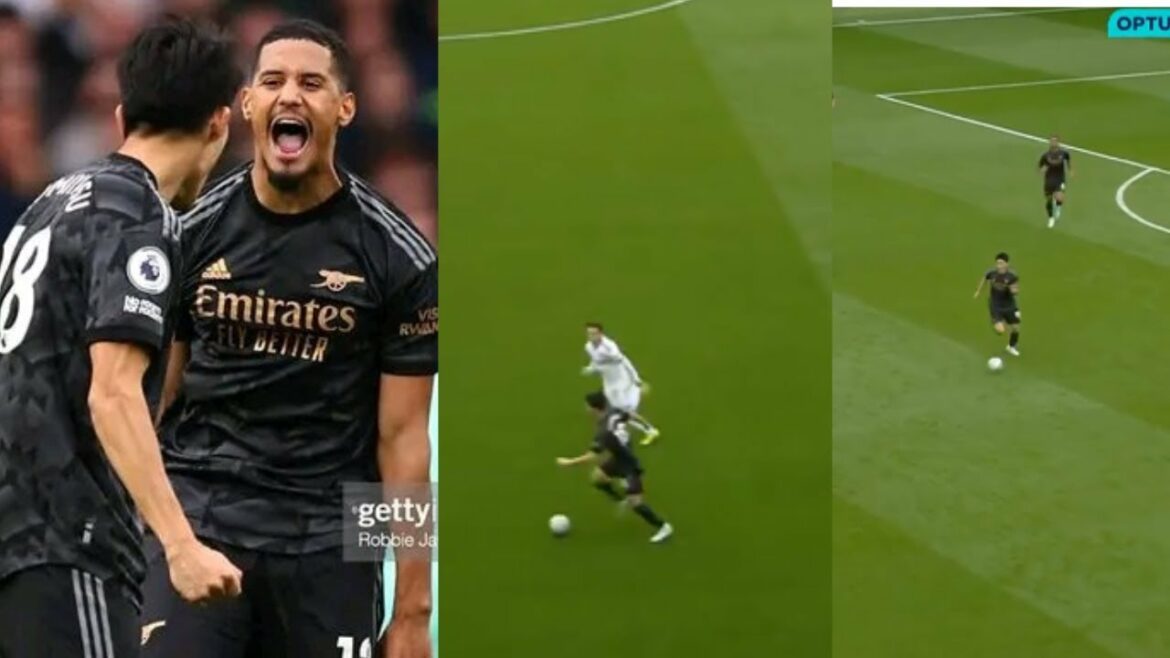 TOMIYASU CONTRE LEEDS UNITED |  5⭐ Pied faible !  LB Position Dosent Faze Him!