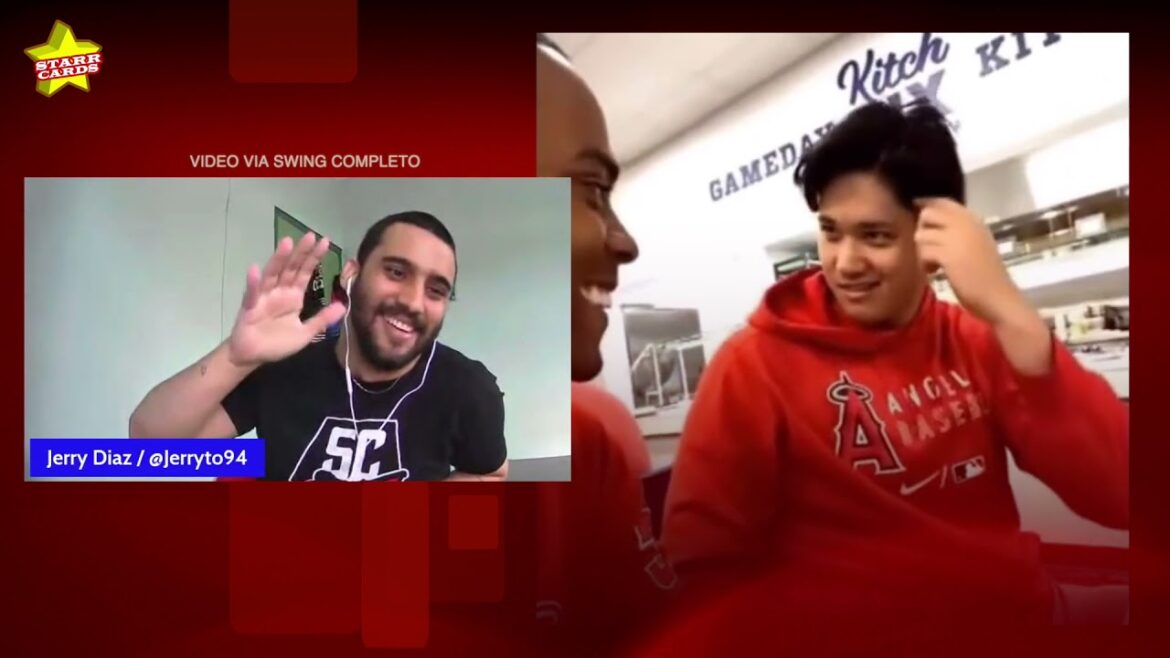 Shohei Ohtani fait une apparition surprise dans l’interview de Raisel Iglesias sur Swing Completo Shohei Ohtani fait une apparition surprise dans l'interview de Raisel Iglesias sur Swing Completo
