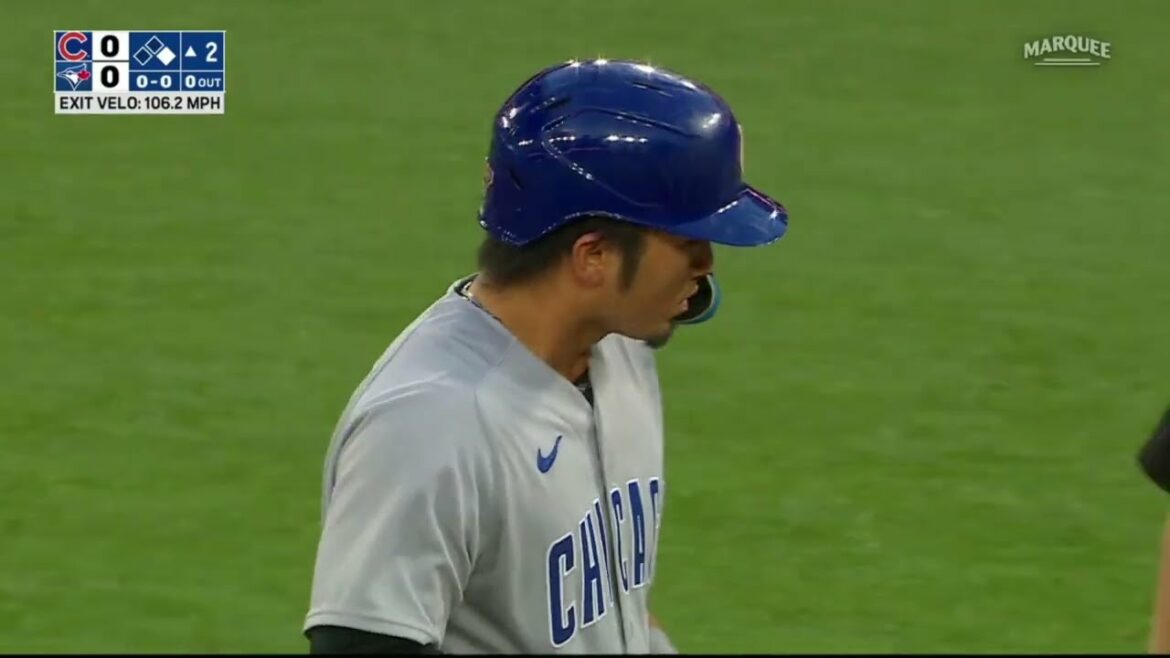 Seiya Suzuki Multi-hit pour 3 matchs consécutifs ! Deux coups sûrs consécutifs de l'as des Blue Jays Goesman!