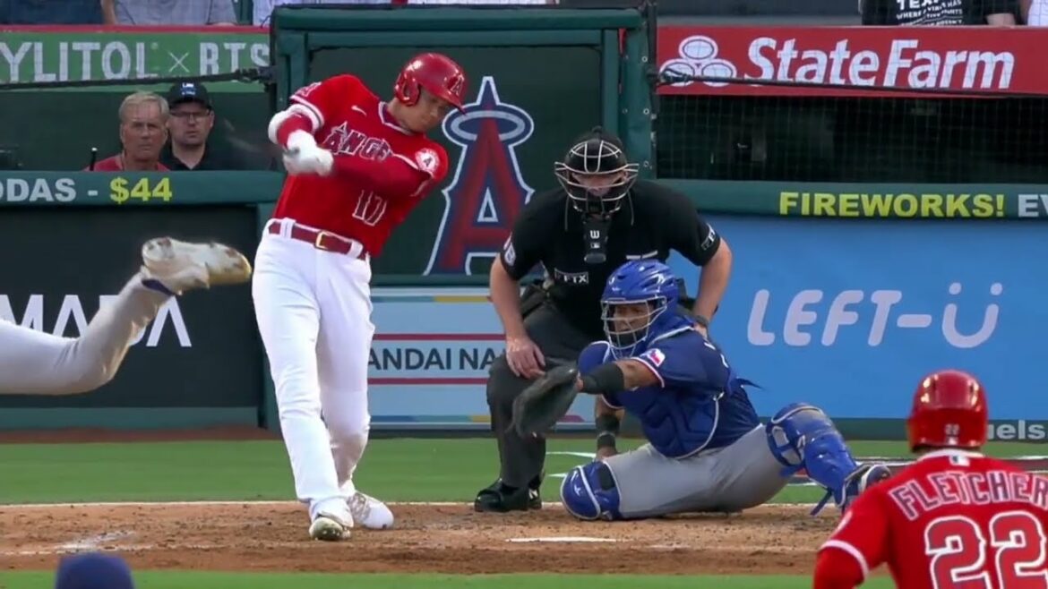 [速報] Shohei Otani Oversized n ° 22 venu de derrière trois coups de circuit! Vous avez bouleversé le jeu !