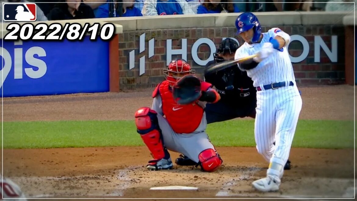 [Seiya Suzuki]Dernières nouvelles !! N° 9 parfait home run à domicile !  ! Un coup de conviction !  !  《Faits saillants de la course de base du 10 août au Japon》[Cubs/Hiroshima Carp]