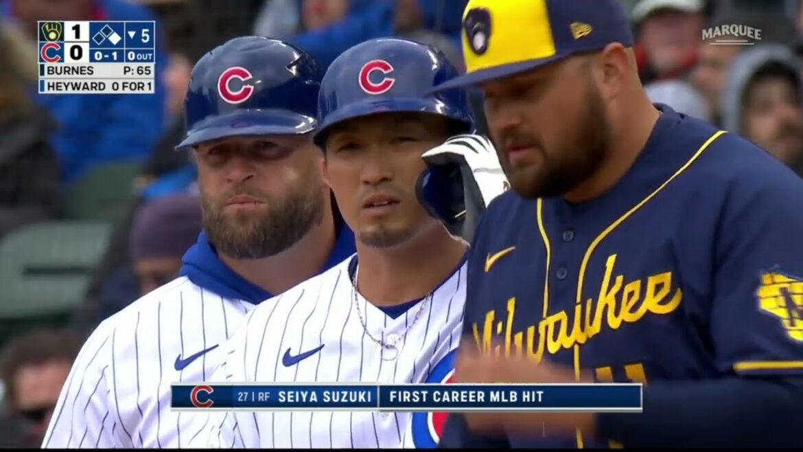 Vive les fans des Cubs lors du premier match de Seiya Suzuki ! Premier grand succès d'un lanceur de prix Cy Young!