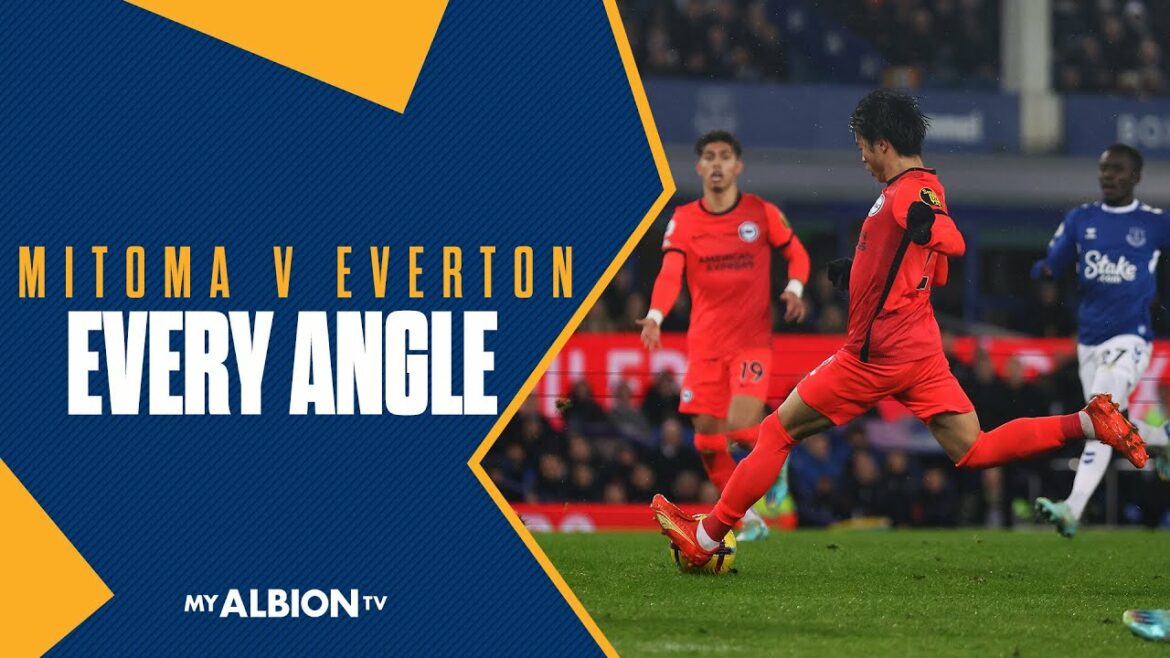 Chaque angle : l'ouverture d'Everton composée par Mitoma