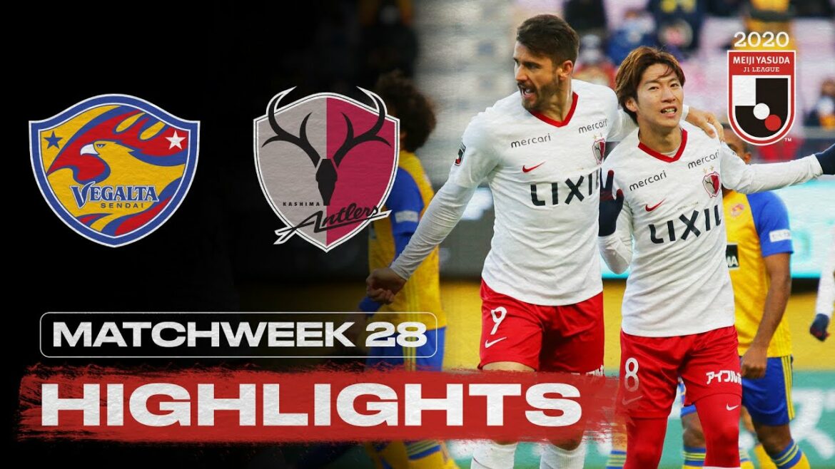Vegalta Sendai 1-3 Bois de Kashima |  Semaine 28 |  2020 |  Ligue J1