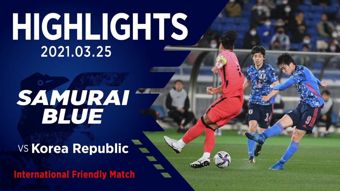 [Highlight]Équipe nationale du Japon contre l'équipe nationale de la Corée du Sud | Match amical international 2021.03.25 Nissan Stadium