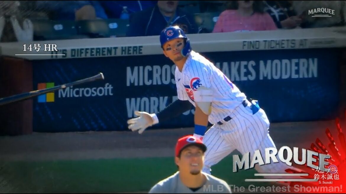 [Cubs/Seiya Suzuki]Collection de home run 2022 de Seiya Suzuki, qui a été sélectionnée comme la meilleure recrue des neuf 2e équipes !