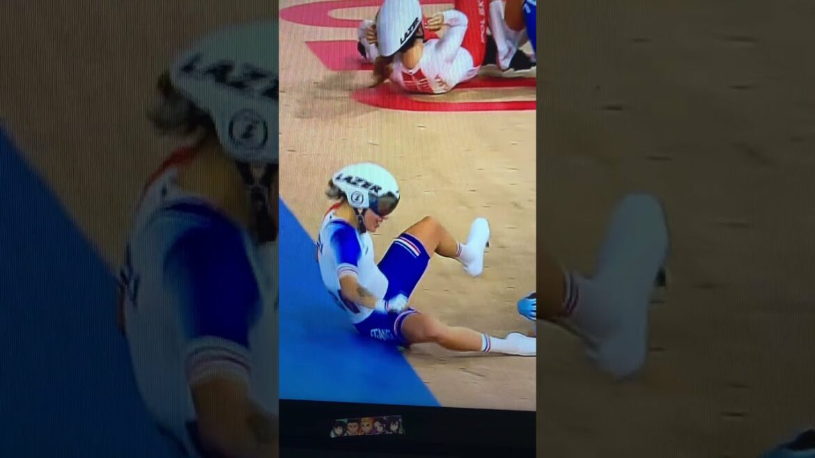 OMNIUM RACE FEMME CRASH JEUX OLYMPIQUES DE TOKYO 2020