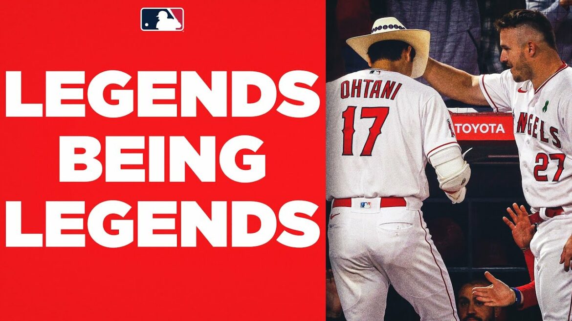 Mike Trout et Shohei Ohtani frappent BACK-TO-BACK HOMERS !!