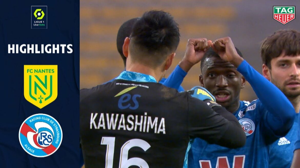 FC NANTES - RC STRASBOURG ALSACE (0 - 4) - Temps forts - (FCN - RCSA) / 2020-2021
