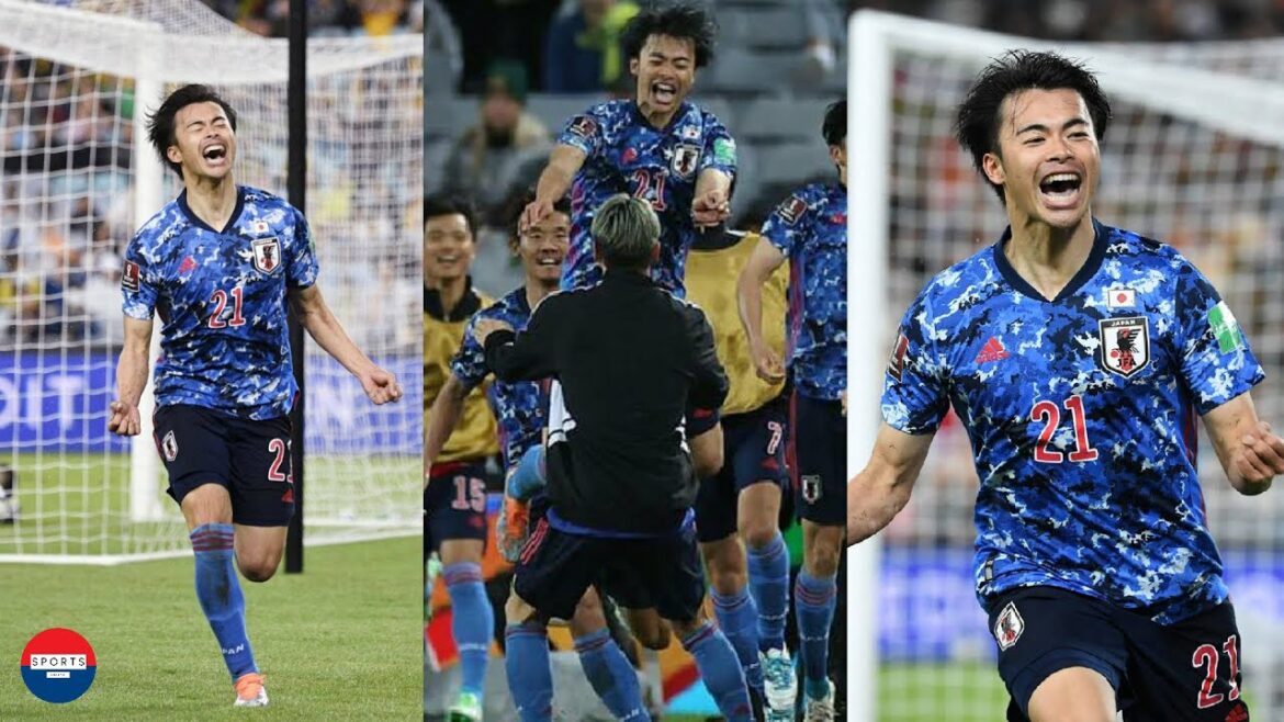 Le double but de Kaoru Mitoma contre l'Australie amène le Japon à la Coupe du monde 2022 au Qatar