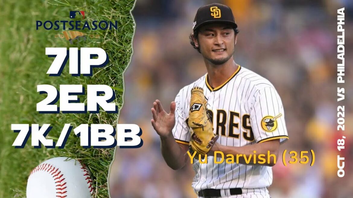 Yu Darvish |  18 octobre 2022 |  Faits saillants de la MLB