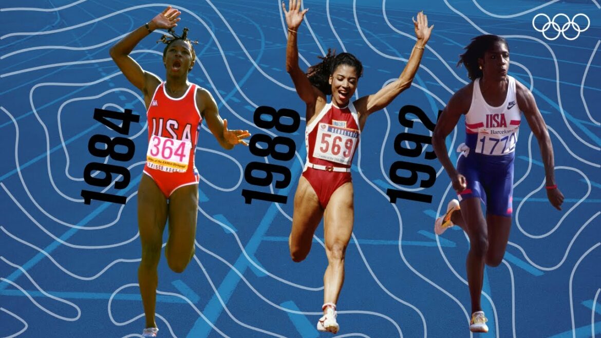 L'équipe américaine remporte l'or du 200 m féminin trois fois de suite !  🥇🥇🥇