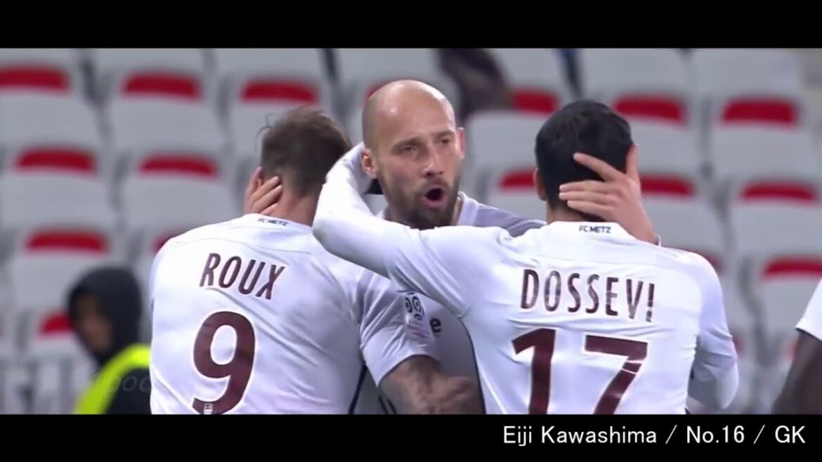 Eiji Kawashima 12/02/2017 Mesu Kawashima contre Balotelli !!