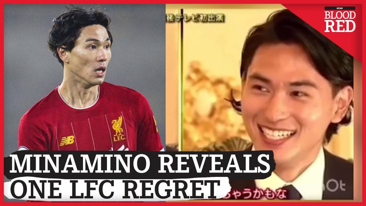 Takumi Minamino révèle un regret à Liverpool |  Klopp, Kagawa, Beatles