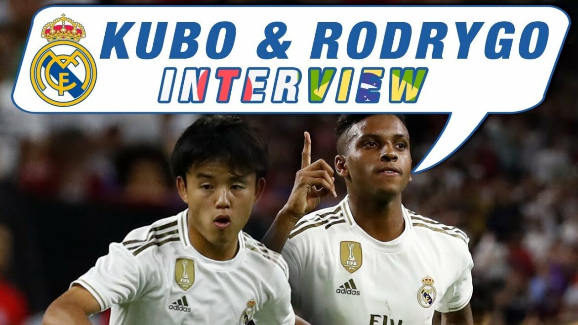 Kubo et Rodrygo discutent de leurs débuts au Real Madrid !