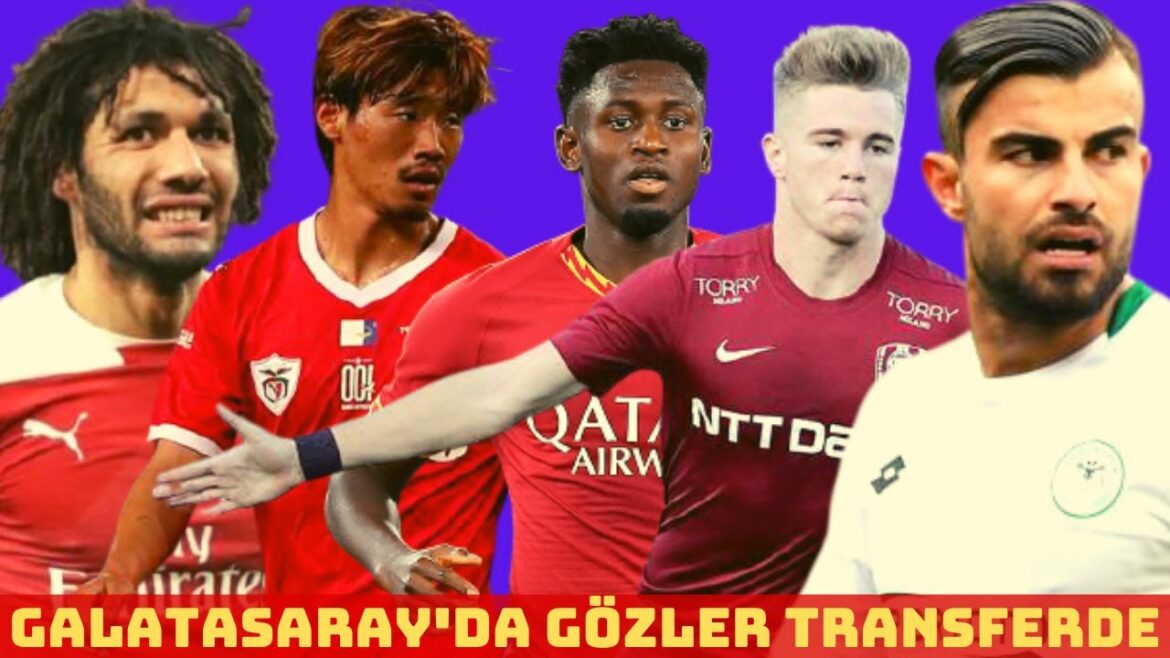 TRANSFERT DE CIBLE À GALATASARAY HIDEMASA MORITA, CLAUDIU PETRILA, ELNENY, ABDULKERİM BARDAKCI, DIAWARA