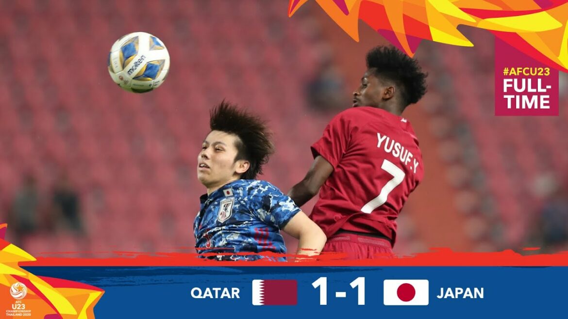 #AFCU23 M19 - QATAR 1 - 1 JAPON : TEMPS FORTS