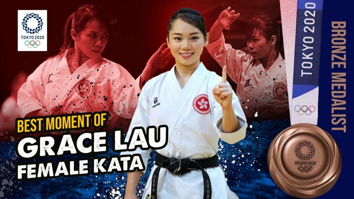 Médaille de bronze olympique - Grace Lau (HONG KONG) - Tokyo Olympic 2020
