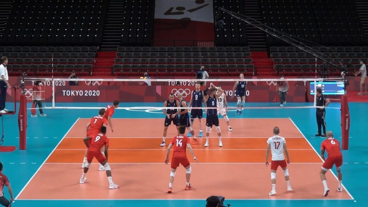 Pologne vs Italie 3:0 Résumé des JO de Tokyo 2021