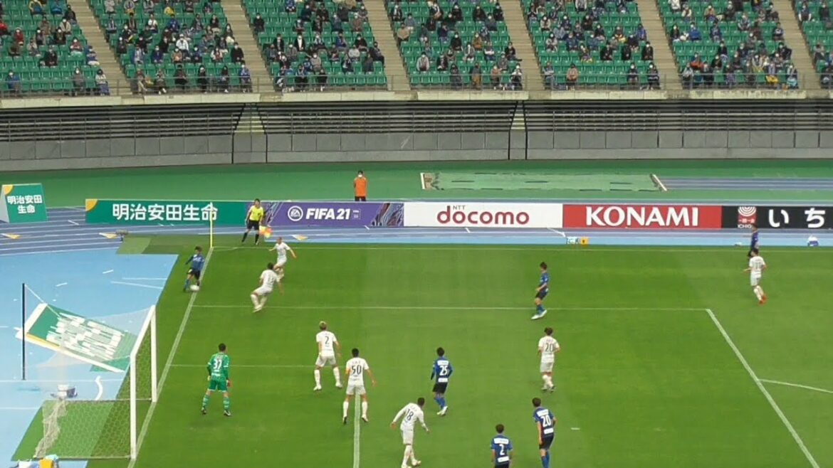 La scène où Gonda aurait reçu un jaune après le match