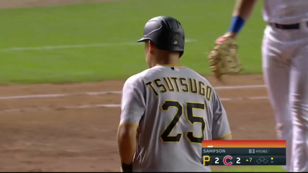 [MLB] Du japonais au japonais Seiya Suzuki Saisissez la balle frappée de Yoshitomo Tsutsugo !