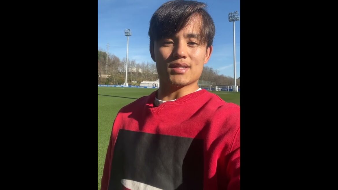 #Message de Takefusa Kubo🇪🇸💌 #LaLigaExperience