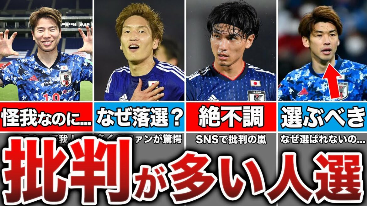 [Pourquoi ce joueur !?]Annonce du membre de la Coupe du monde qui a acheté la colère des fans