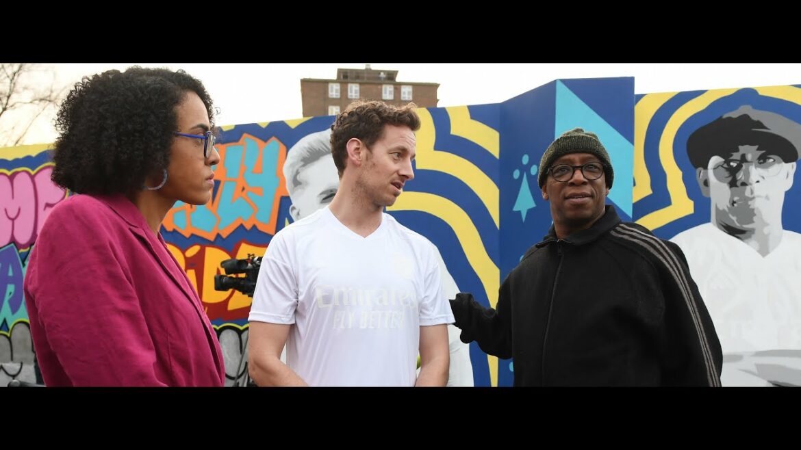 Murale No More Red pour la communauté, par la communauté