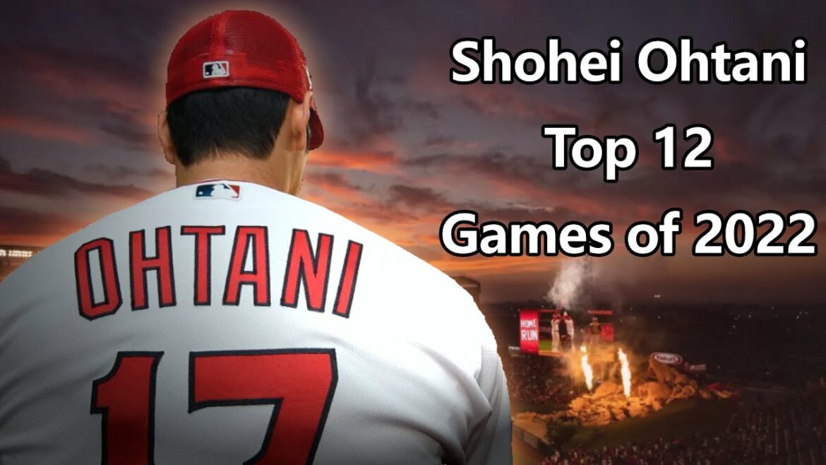 Les 12 meilleurs matchs de la saison historique 2022 de Shohei Ohtani |  12 jours de Shohei Ohtani