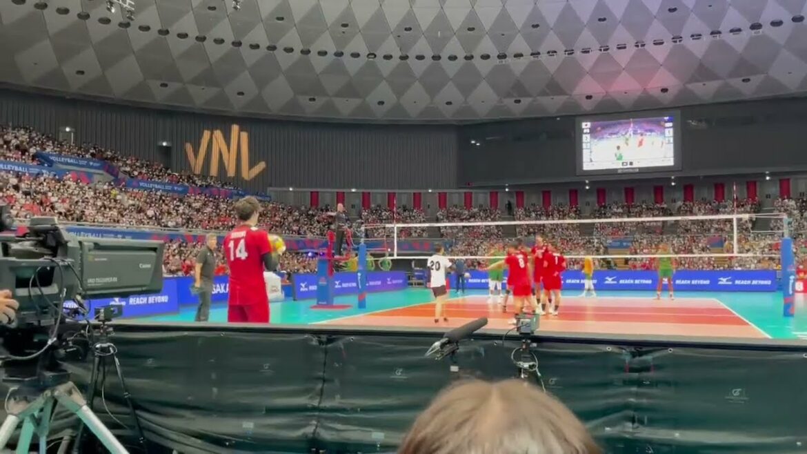 Attaque d'as et de pipe du capitaine Ishikawa |  Yuki Ishikawa AUS contre JPN #vnl2022