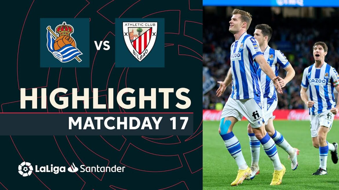 Résumé de Real Sociedad vs Athletic Club (3-1)