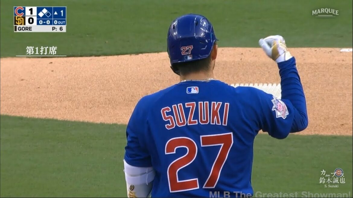 [Seiya Suzuki]Le 10 mai, Contreras a réussi un doublé sur la ligne de l'aile gauche pour la première fois et a fait un long home run ! Faits saillants de tous les at-bats, y compris les coups sûrs qui devraient récupérer !  !