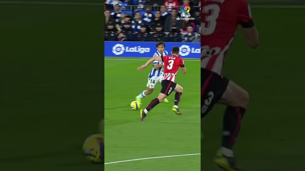 ‘Le Magicien’ de Takefusa Kubo 🎩 🎌 🤩 #short #laligasantander #realsociedad 'Le Magicien' de Takefusa Kubo 🎩 🎌 🤩 #short #laligasantander #realsociedad
