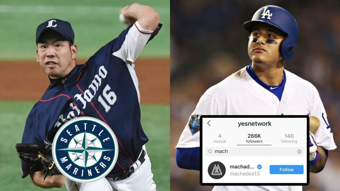 Yusei Kikuchi signe avec les Mariners de Seattle !  Manny Machado suit le réseau YES !