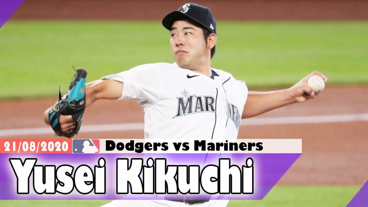 21 août Yusei Kikuchi vs Los Angeles Dodgers[Mariners Yusei Kikuchi Highlight]