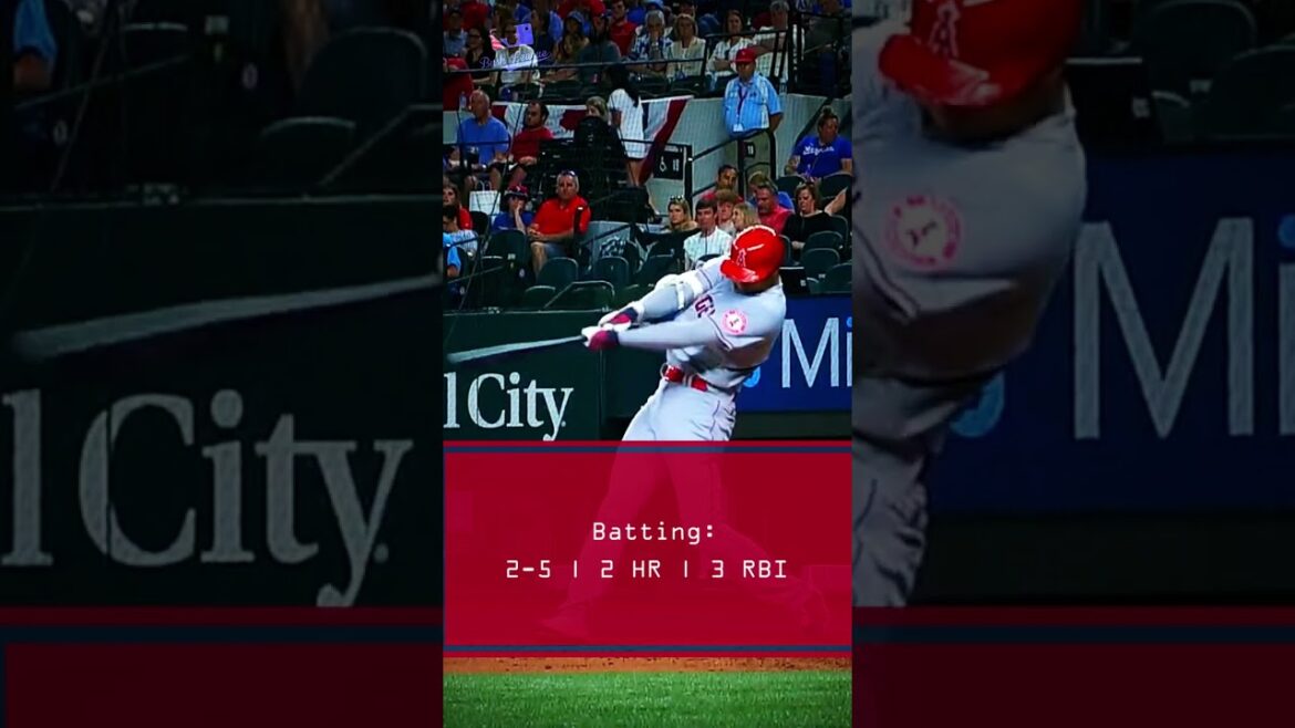 # 8 Top 12 des jeux Shohei Ohtani de 2022: Texas Breakout |  12 jours de Shohei Ohtani