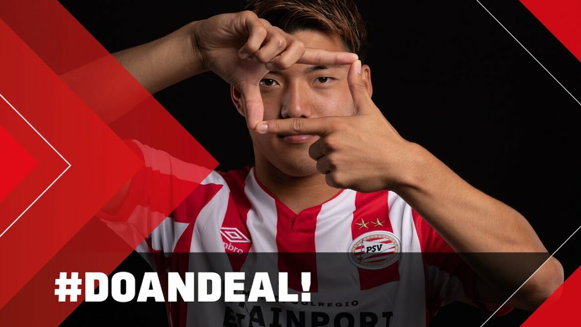 Le premier jour de Ritsu Doan au PSV 🇯🇵